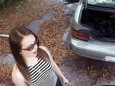 Crazy chick tries to pawn high powered weapons n gets fucked