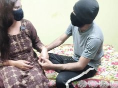 Desi indian bhabhi fucked hard by husband s friend in doggy style - hot hindi audio, big ass, tight pussy